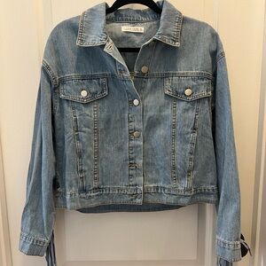 Fringe Denim Jacket from 12th tribe